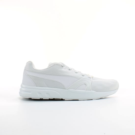 Puma Trinomic XT S White Textile Mens Lace Up Trainers 359135 03