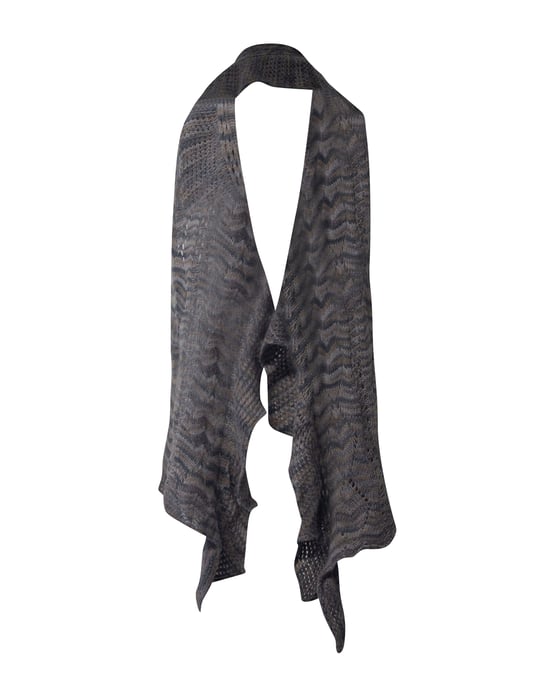 Missoni Strickschal aus grauem Kaschmir - Image 2