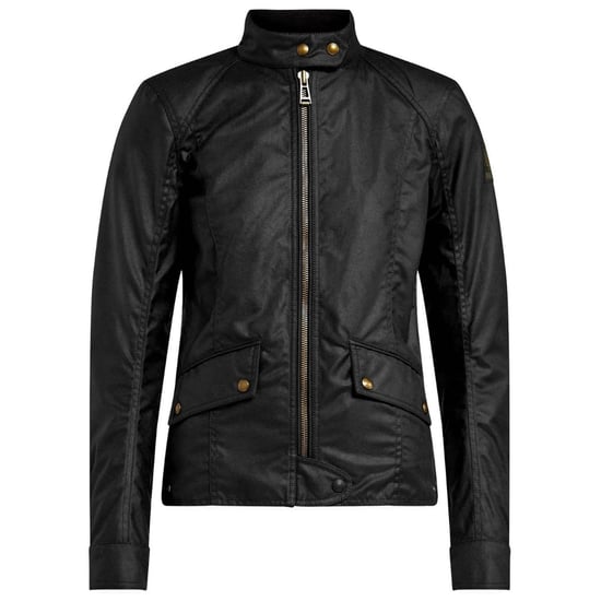 Schwarze Jacke aus gewachster Baumwolle von Belstaff Antrim - Image 1