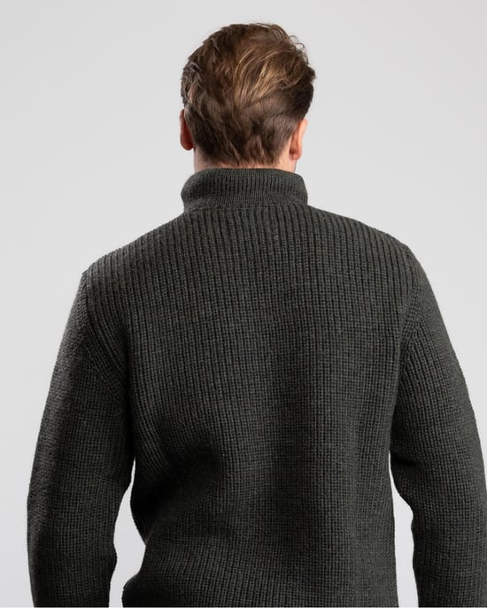 Barbour New Tyne Mens Half-Zip Jumper - Image 6