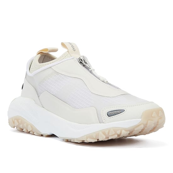 Hugo GO1ST Zip Damen Weiß Turnschuhe - Image 2