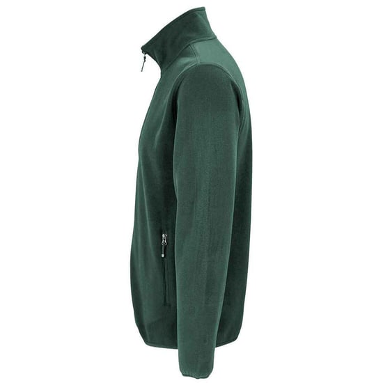 SOLS Mens Factor Recycled Fleece Jacke (Waldgrün) - Image 2