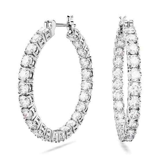 Swarovski 'Matrix' Frauen Ohrhänger aus Basismetall - Silber 5647715 - Image 1