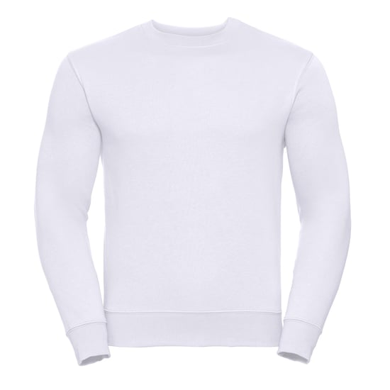 Russell Mens Set-in Sweatshirt (White)