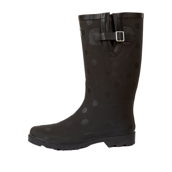 Trespass Damen Gummistiefel Elena mit Muster (Schwarz) - Image 3