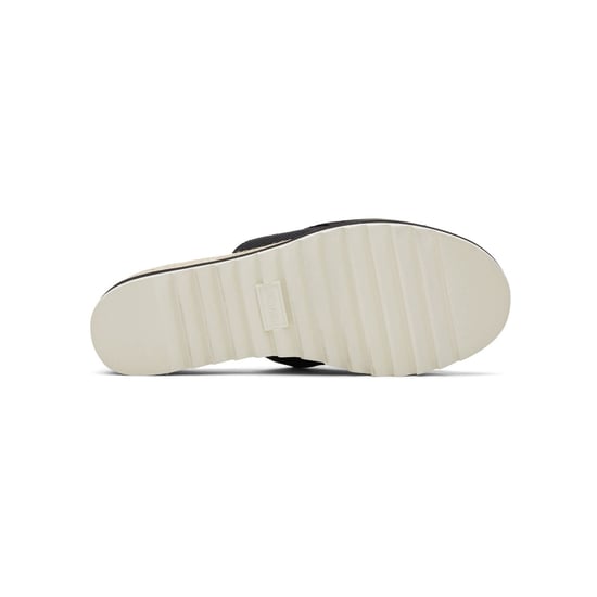 TOMS Diana Mule Polyester Damen Schwarz Wedges - Image 3
