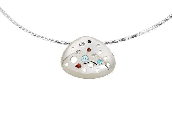 Orphelia Damen-Anhänger Sterling-Silber 925 mit Kette – Silber ZH-4480 - Image 4