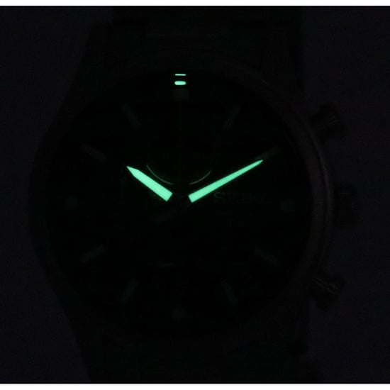 Seiko Herren Silberuhr SSB419P1 - Image 4