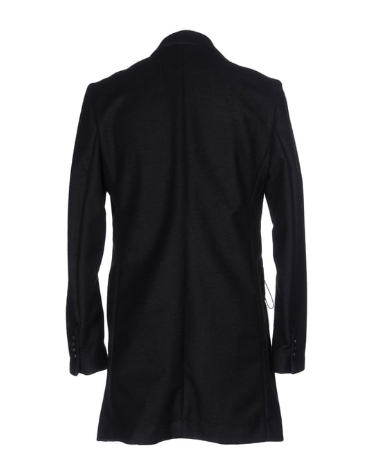 COATS & JACKETS Rrd Dark blue Man Acrilyc