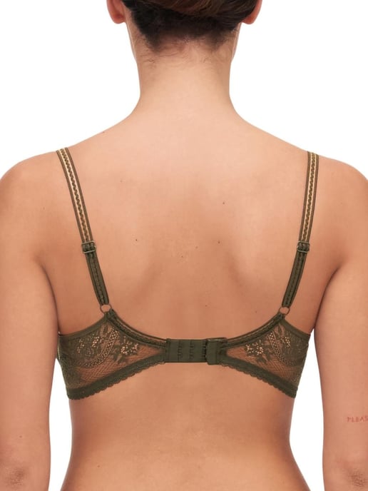 Maddie Half Cup Bra - Green