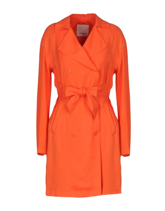 Pinko Orange Belted Jacket