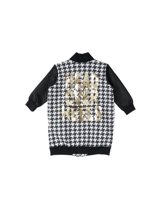 Odi Et Amo Black Girl Cotton Jacket