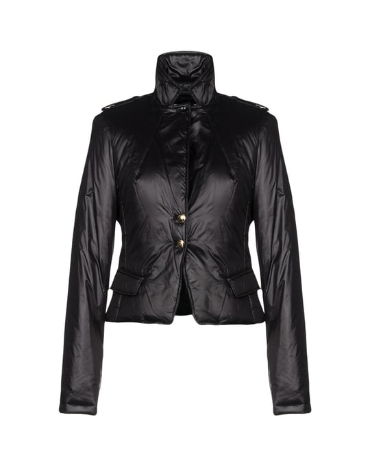 Patrizia Pepe Black Techno Fabric Jacket