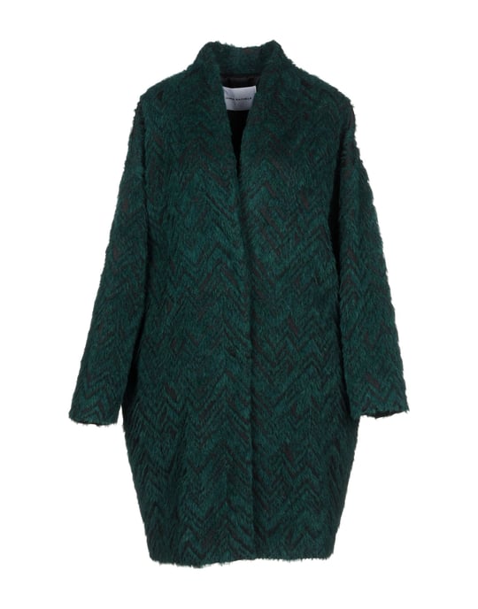 Anna Rachele Dark Green Wool Coat