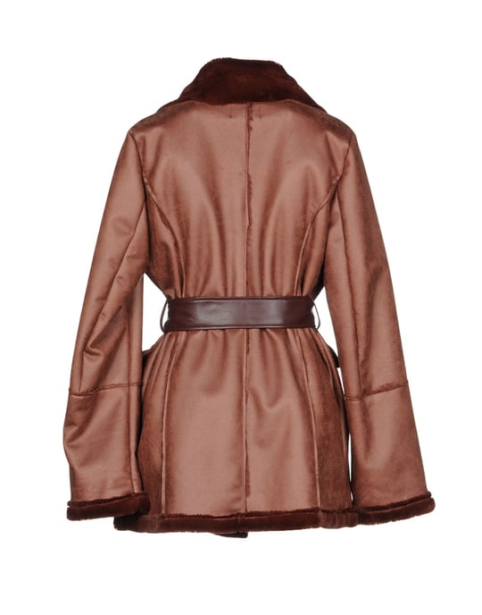 Coat & Jackets Diana Gallesi Brown Women's Polyester
