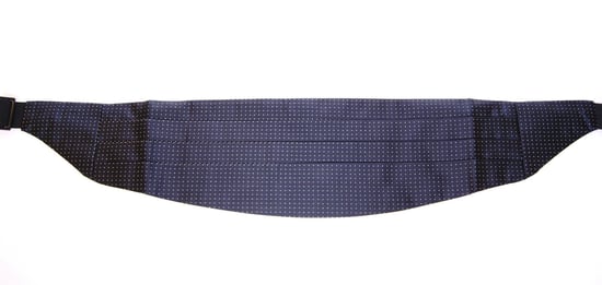 Dolce & Gabbana Blauer Taillen-Smoking-Hosenträger-Gürtel - Image 1
