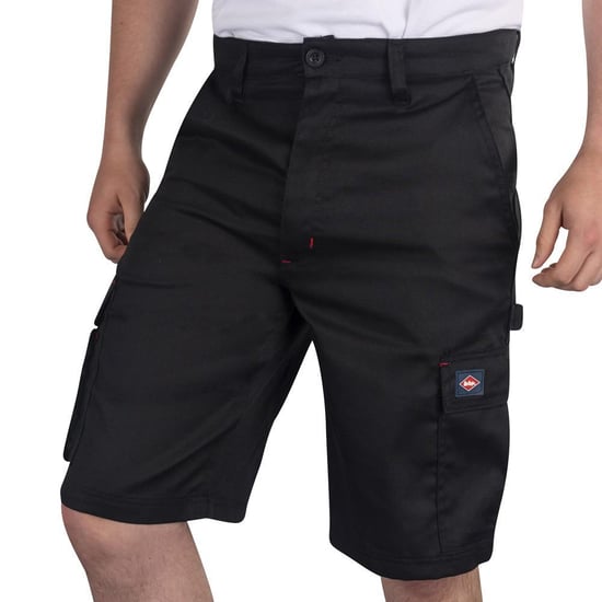 Lee Cooper - "Classic" Cargo-Shorts für Herren (Schwarz) - Image 1