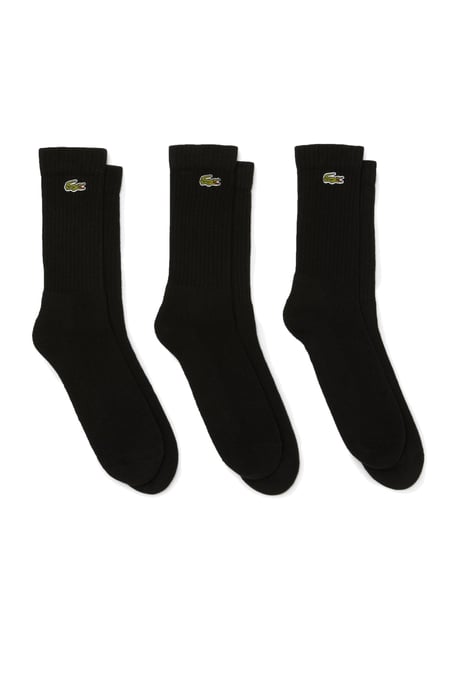 Lacoste 3er Pack Unisex SPORT Hochgeschnittene Socken - Image 1