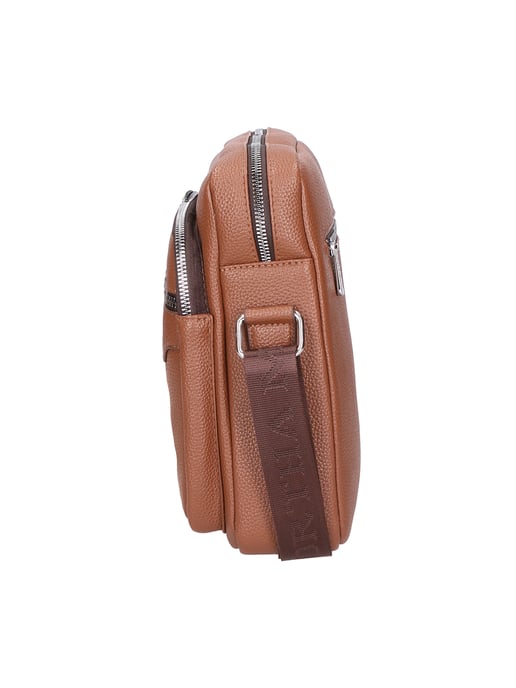 Northampton Polo Club Schultertasche Männer LIGHT BROWN - Image 3