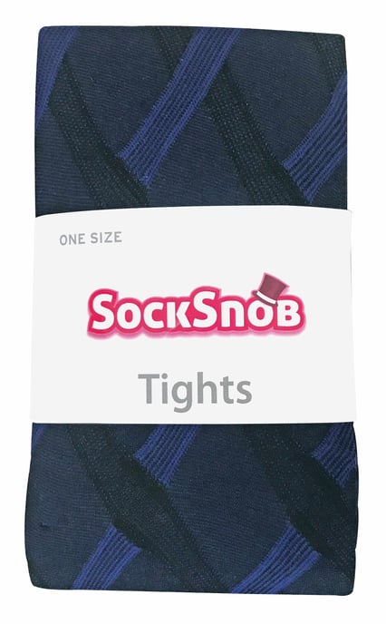 Sock Snob - Farbige 80 Denier blickdichte Damenstrumpfhose - Cable - Image 2