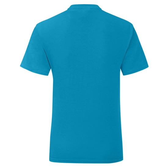 Fruit Of The Loom Herren T-Shirt Iconic (Azurblau) - Image 2