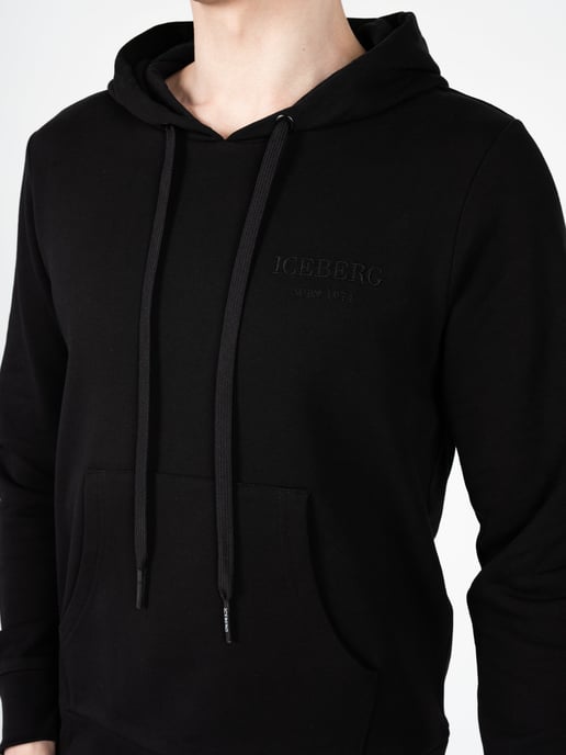 Iceberg Sweatshirt Hoodie Herren schwarz - Image 5