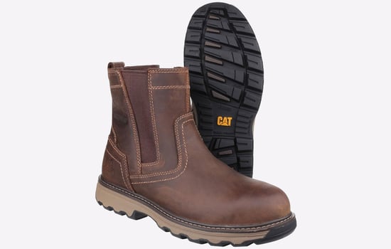 Caterpillar Pelton Leder Sicherheitsstiefel für Herren - Image 4