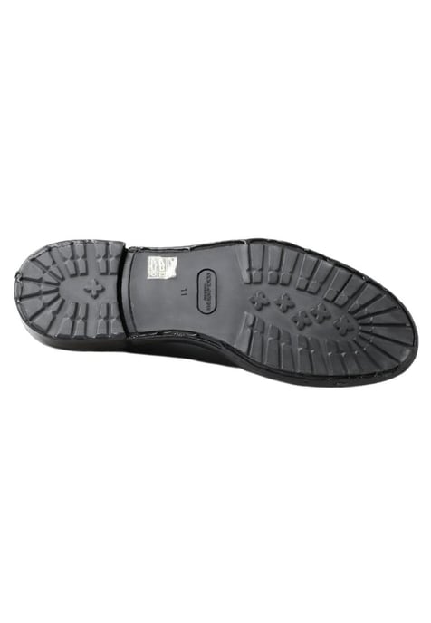Dolce & Gabbana Men's Black Leather Derby Dress Shoes