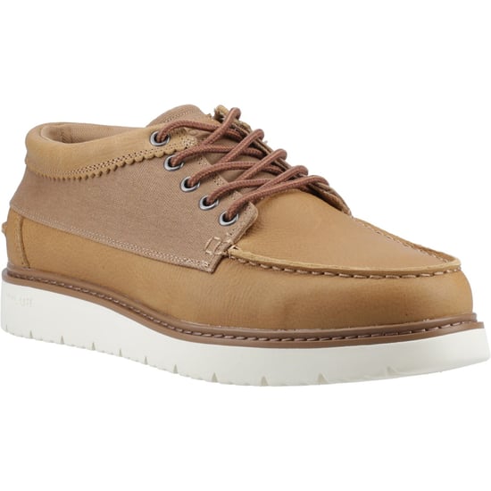 TOMS TRVL LITE Forrest Leder Herren Tan Schnürschuhe - Image 1