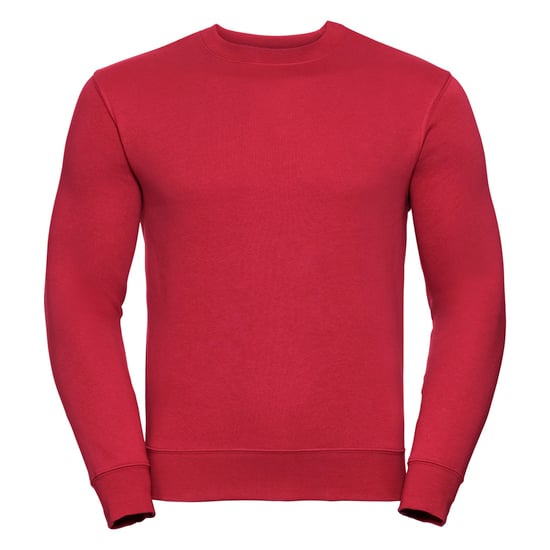 Russell Herren Authentic Sweatshirt (Schlanker Schnitt) (Klassisches Rot) - Image 1
