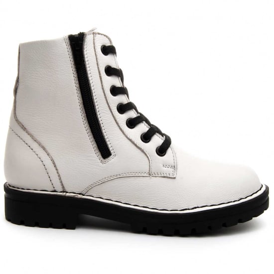 Quality boot Purapiel in White