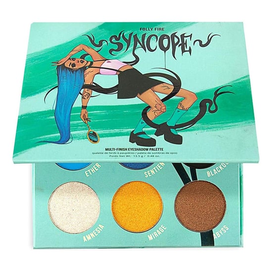Folly Fire Syncope Multi-Finish 9 Shades Eyeshadow Palette for All Skin, 13.5g
