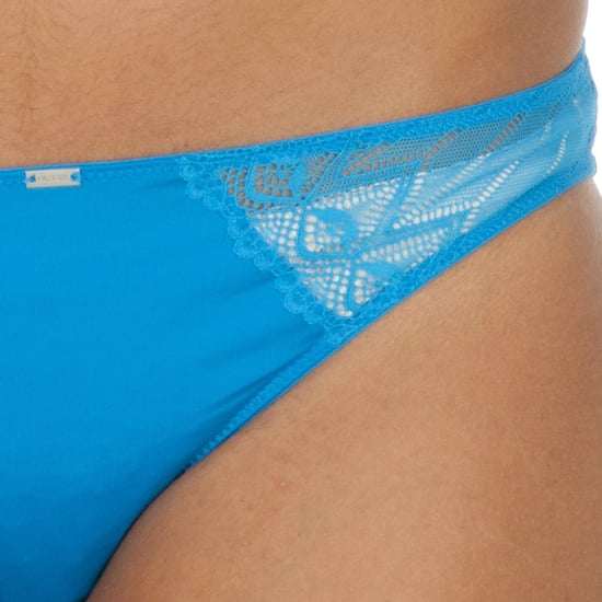 Transparent lace waist panties 1387902515 women