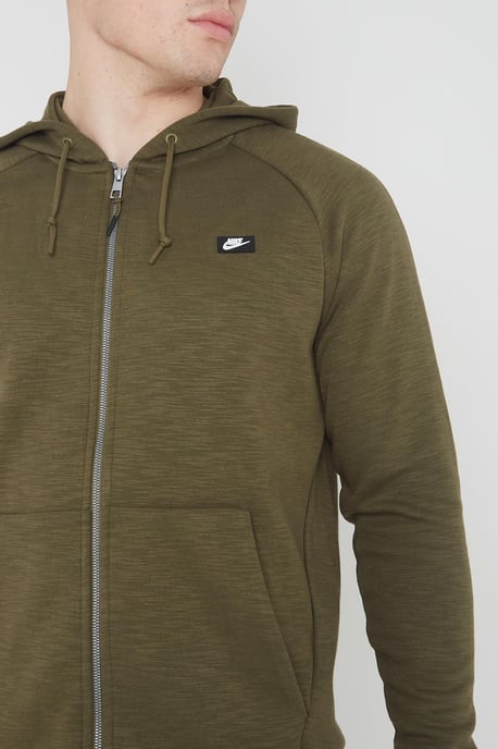 Nike Herren Sportswear Optic-Trainingsanzug in Olivgrün - Image 5
