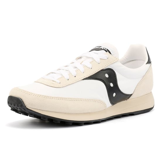 Saucony Trainer 80 Wildleder Weiße Turnschuhe - Image 3