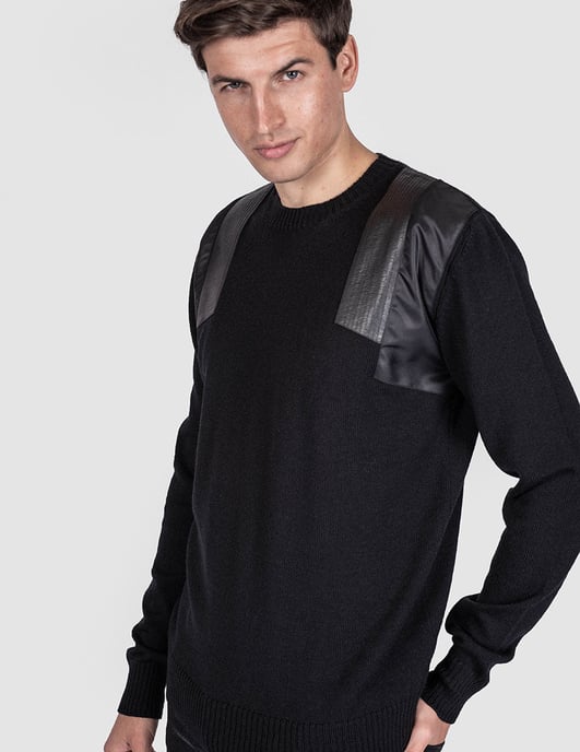 Les Hommes Pullover Herren schwarz - Image 3