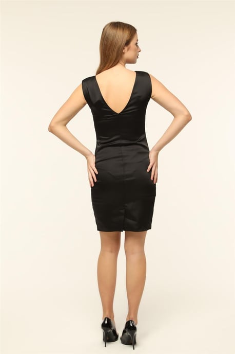 Satin Sleeveless Dress