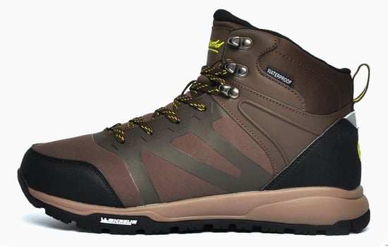 Cotswold Kingham Mid Herren Wanderschuhe In Braun - Image 1