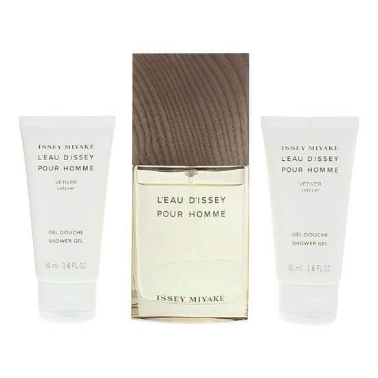 Issey Miyake L'eau D'issey Pour Homme Vétiver Eau de Toilette 50ml Gift Set - Image 2