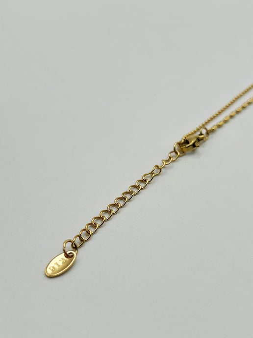 Teardrop Necklace in Emerald Green - Image 5