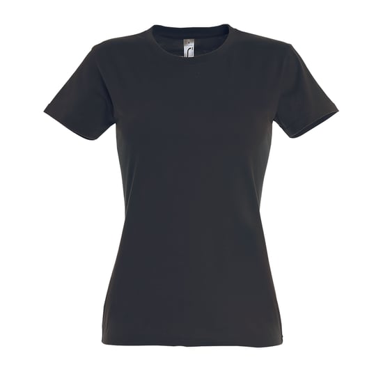 SOLS Womens/Ladies Imperial Heavy Short Sleeve T-Shirt (Mausgrau) - Image 1