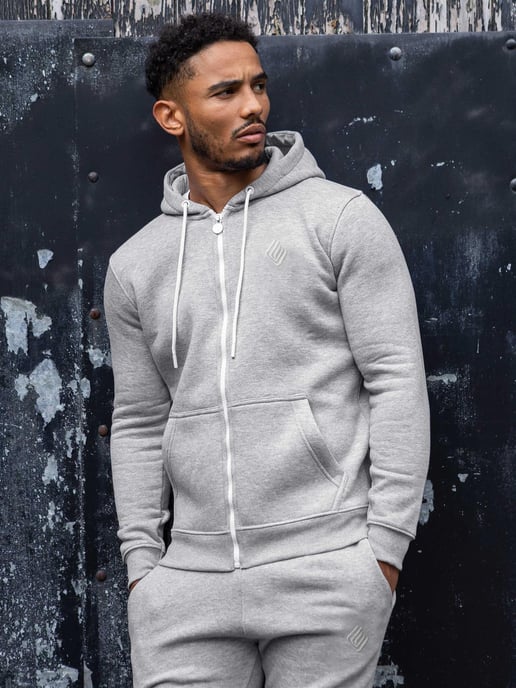 Herren Zip up Hoodie | Enzo Designer Herrenbekleidung - Image 1