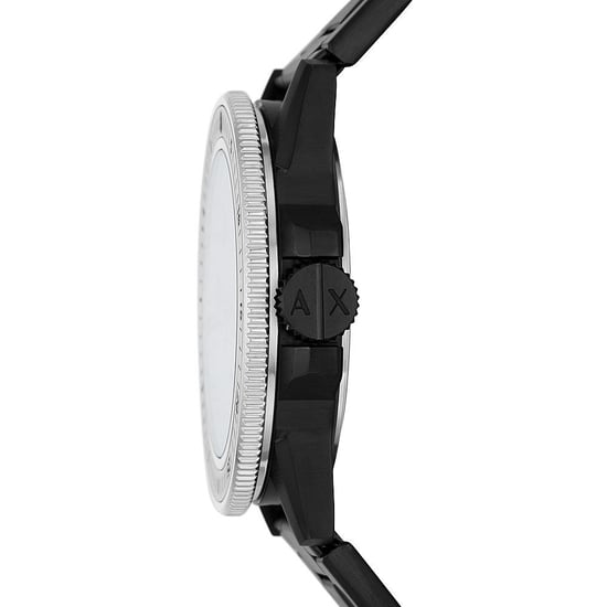 Armani Exchange Leonardo Schwarz Herren Armbanduhr AX1858 - Image 2