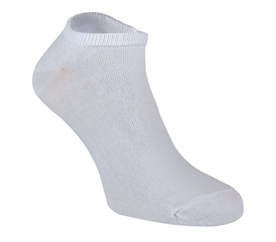 Socken Snob - 12 Paar Multipack Kinder Quarter Trainer Socken - Weiß - Image 2
