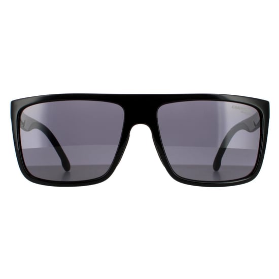 Carrera Rectangle Mens Schwarz Grau Sonnenbrille - Image 1