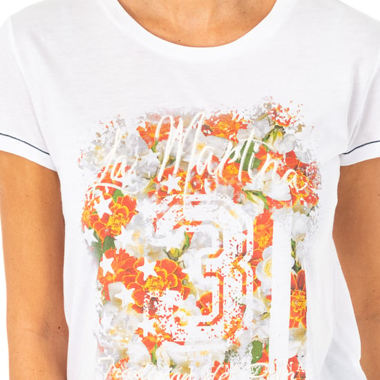 Women's Short Sleeve T-shirt with round neck LWR309
