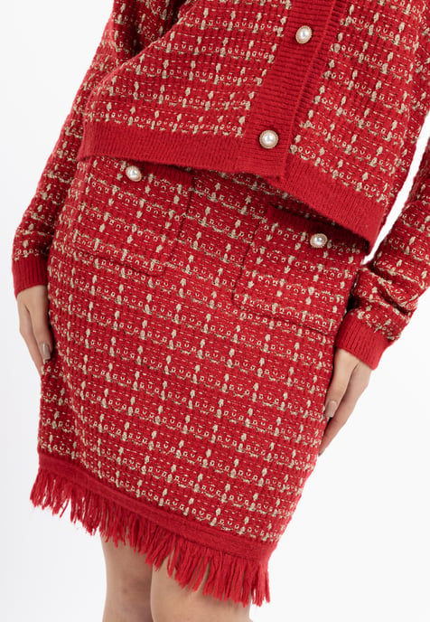 faina knitted skirt koosh