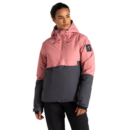 Dare 2B - "Snowburst" Skijacke Über den Kopf für Damen (Graurosa/Ebenholz-Grau) - Image 4