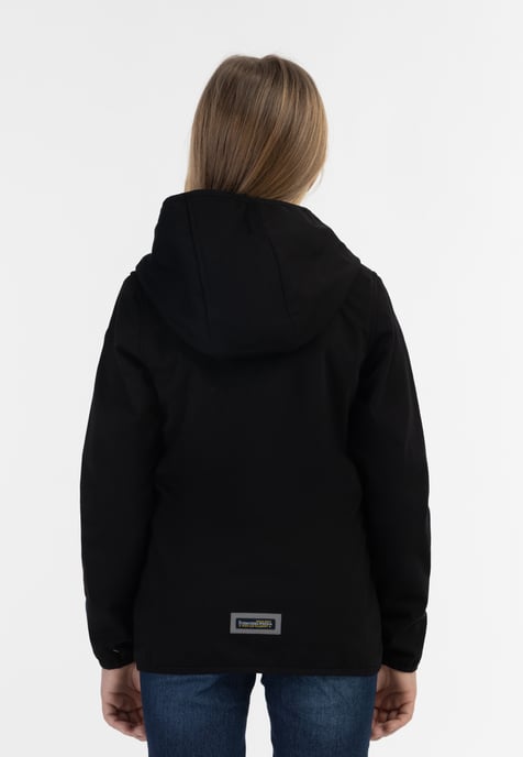 Schmuddelwedda Funktionsjacke Mädchen schwarz - Image 4