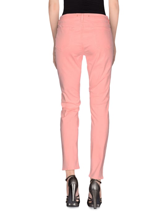 J Brand Salmon Pink Cotton Slim Fit Jeans